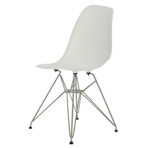 POP Chair DSR Grey Base White POPfurniture POP Chair DSR Grey Base White