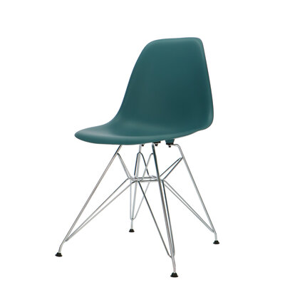 Chaise POP DSR Bleu Petrole