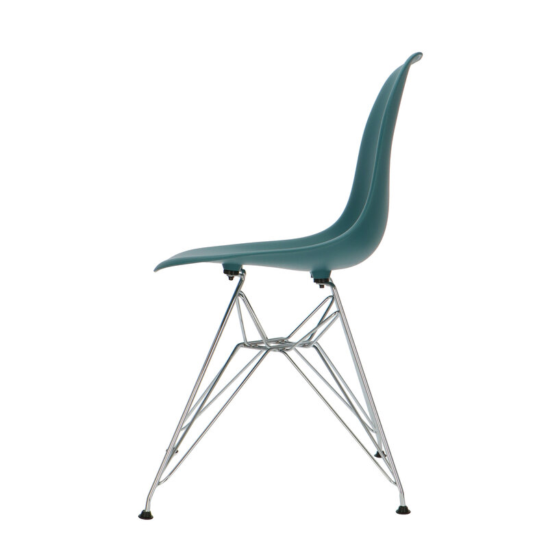 POPfurniture POP Chair DSR Petrol Blue