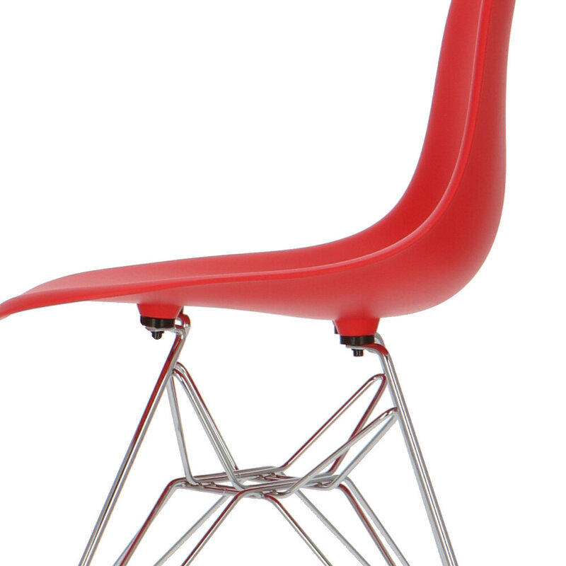 POPfurniture Chaise POP DSR Rouge
