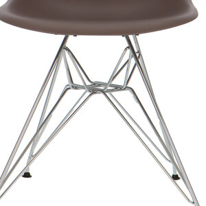 POPfurniture POP Chair DSR Taupe