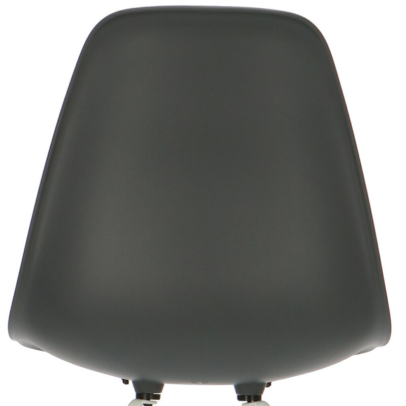 POPfurniture POP Stuhl DSR Weißes Untergestell Anthrazit