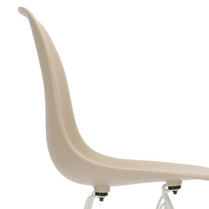 POPfurniture POP Stol DSR Vit Bas Greige