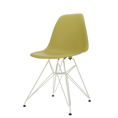 POPfurniture POP Chair DSR White Base Olive Green POP Chair DSR White Base Olive Green