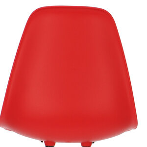 POP Stol DSR Vit Bas Röd POPfurniture POP Stol DSR Vit Bas Röd