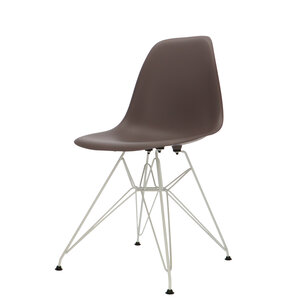 POPfurniture POP Stol DSR Vit Bas Taupe