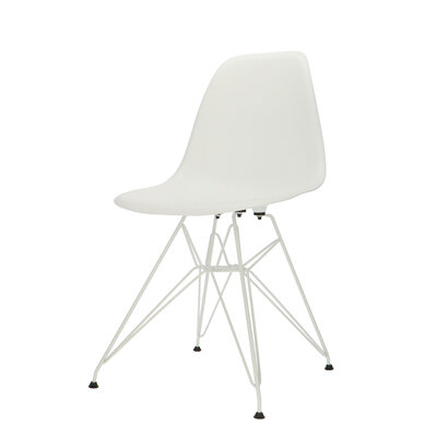 POPfurniture POP Chair DSR White Base White POP Chair DSR White Base White