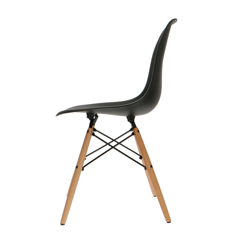 POPfurniture POP Chair DSW Black