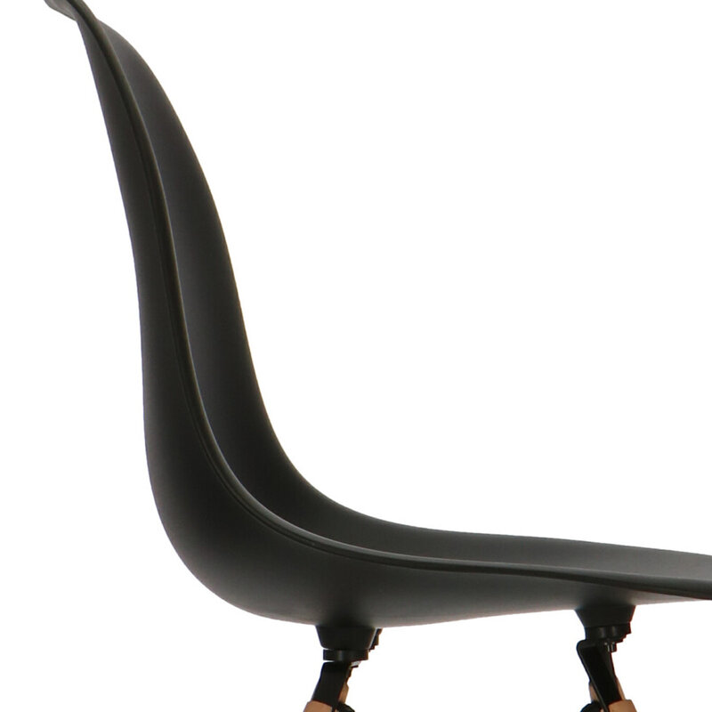 POPfurniture Chaise POP DSW Noir