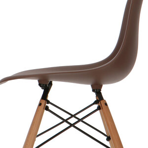 Chaise POP DSW Brun POPfurniture Chaise POP DSW Brun