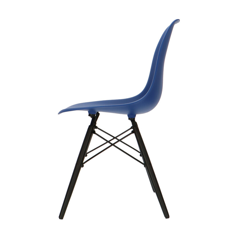 POPfurniture POP Stuhl DSW dunkles Untergestell Dunkelblau