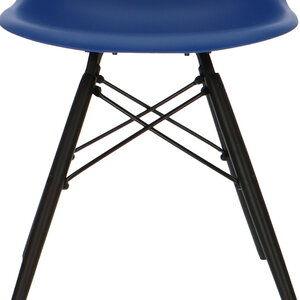 POPfurniture POP Chair DSW Dark Base Dark Blue