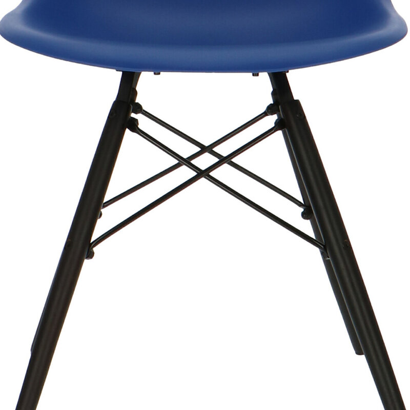 POPfurniture POP Stol DSW Mörk Bas Mörkblå