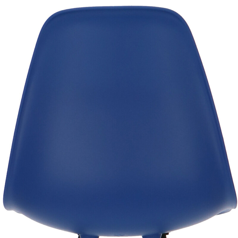 POPfurniture POP Stuhl DSW dunkles Untergestell Dunkelblau