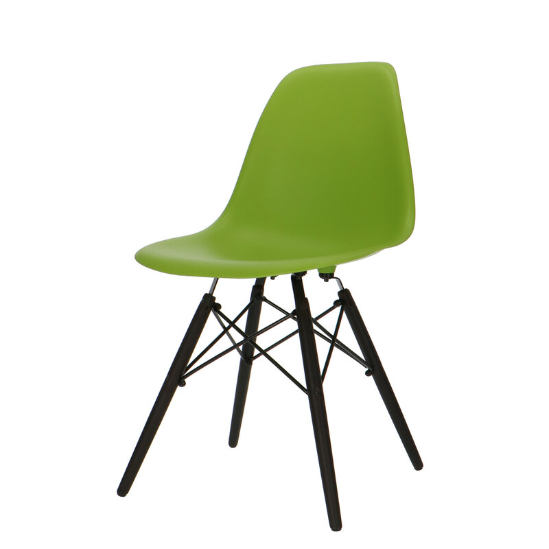 POPfurniture Chaise POP DSW Base Sombre Vert