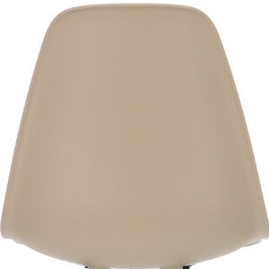 POPfurniture POP Stuhl DSW dunkles Untergestell Greige