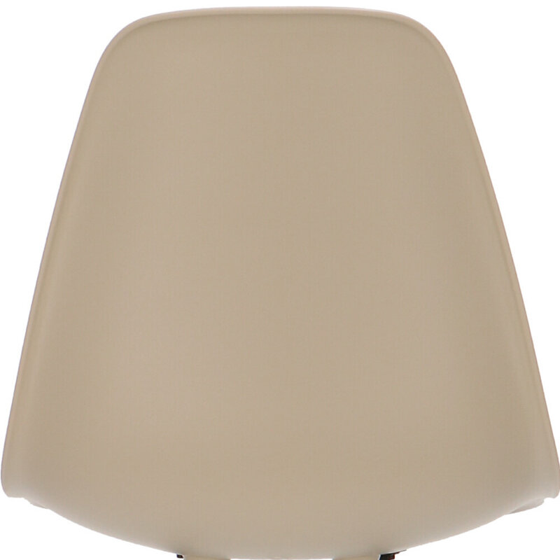 POPfurniture POP Stuhl DSW dunkles Untergestell Greige