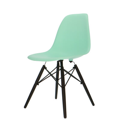 Chaise POP DSW Base Sombre Vert Menthe