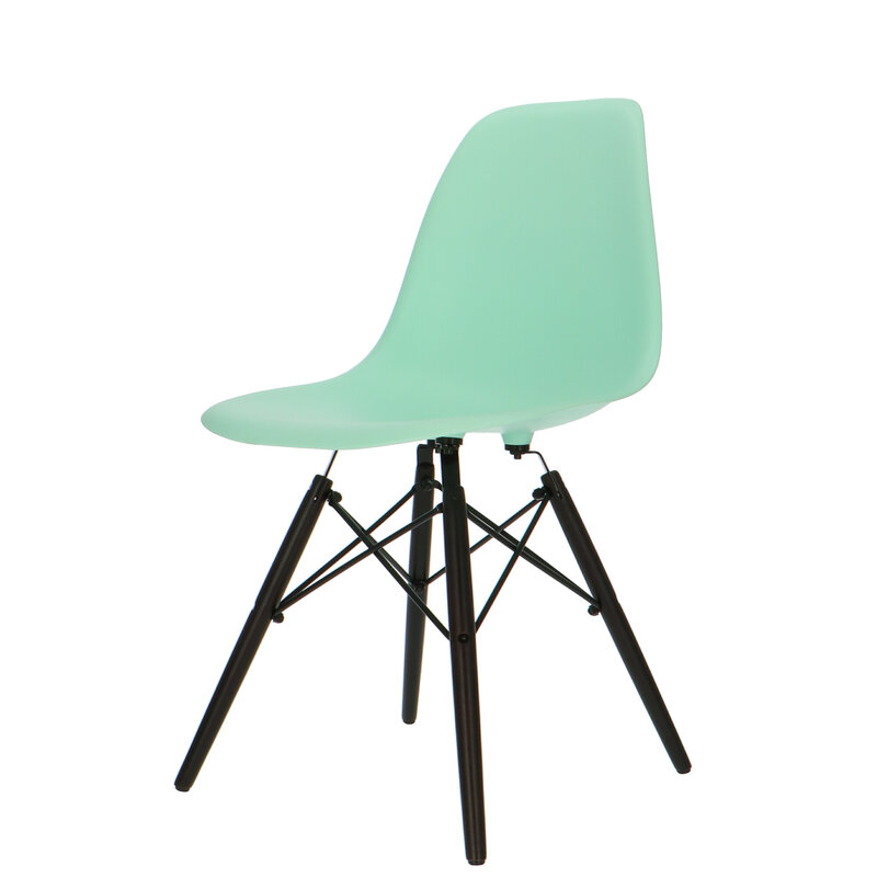 POPfurniture Chaise POP DSW Base Sombre Vert Menthe