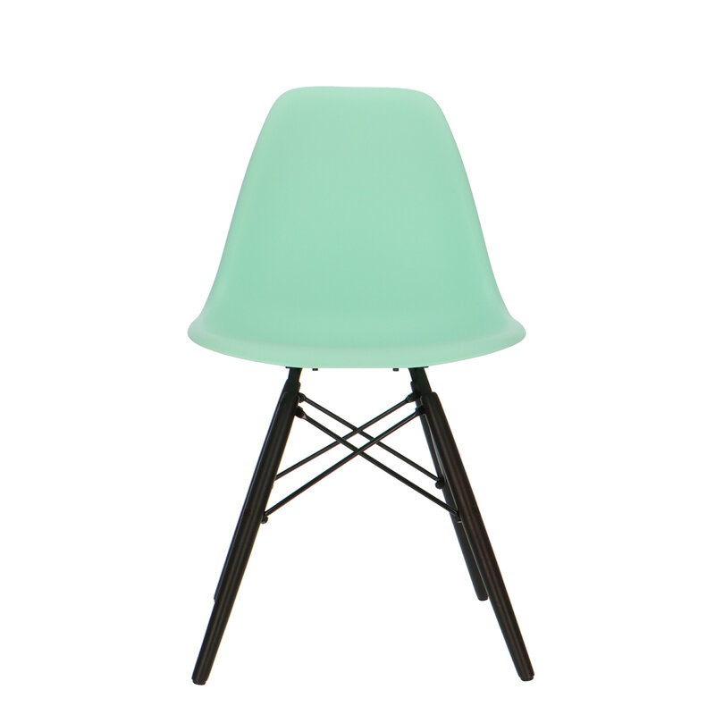 POPfurniture Chaise POP DSW Base Sombre Vert Menthe