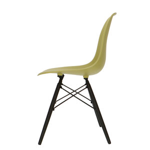 POPfurniture POP Stol DSW Mørkt Chassis Olivengrøn