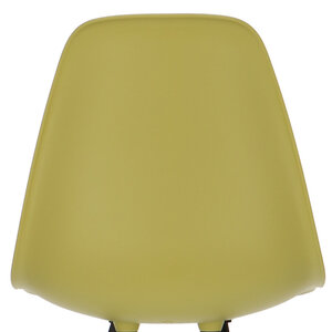 Chaise POP DSW Base Sombre Vert olive POPfurniture Chaise POP DSW Base Sombre Vert olive