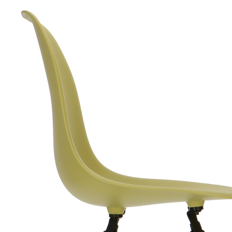 Chaise POP DSW Base Sombre Vert olive POPfurniture Chaise POP DSW Base Sombre Vert olive