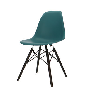 POP Stol DSW Mørkt Chassis Benzinblå POPfurniture POP Stol DSW Mørkt Chassis Benzinblå