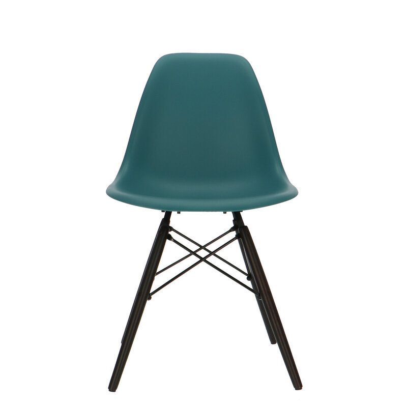 POP Chair DSW Dark Base Petrol Blue POPfurniture POP Chair DSW Dark Base Petrol Blue