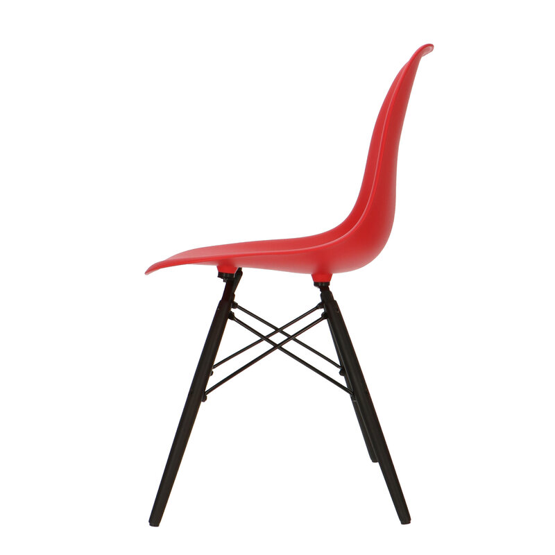 POP Stol DSW Mörk Bas Röd POPfurniture POP Stol DSW Mörk Bas Röd