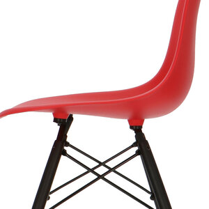 POP Stol DSW Mörk Bas Röd POPfurniture POP Stol DSW Mörk Bas Röd