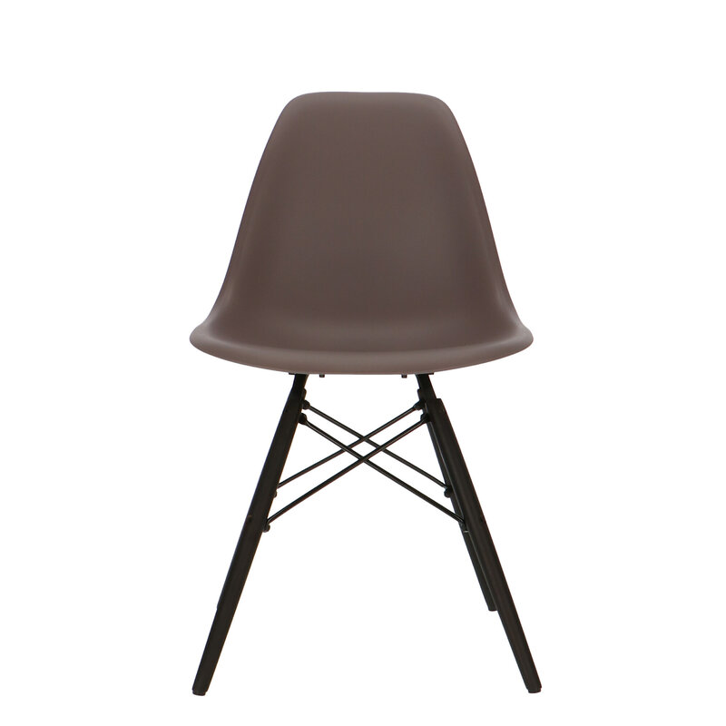 POPfurniture POP Stuhl DSW dunkles Untergestell Taupe