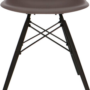 POP Chair DSW Dark Base Taupe POPfurniture POP Chair DSW Dark Base Taupe