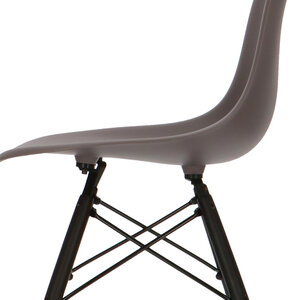 POP Chair DSW Dark Base Taupe POPfurniture POP Chair DSW Dark Base Taupe