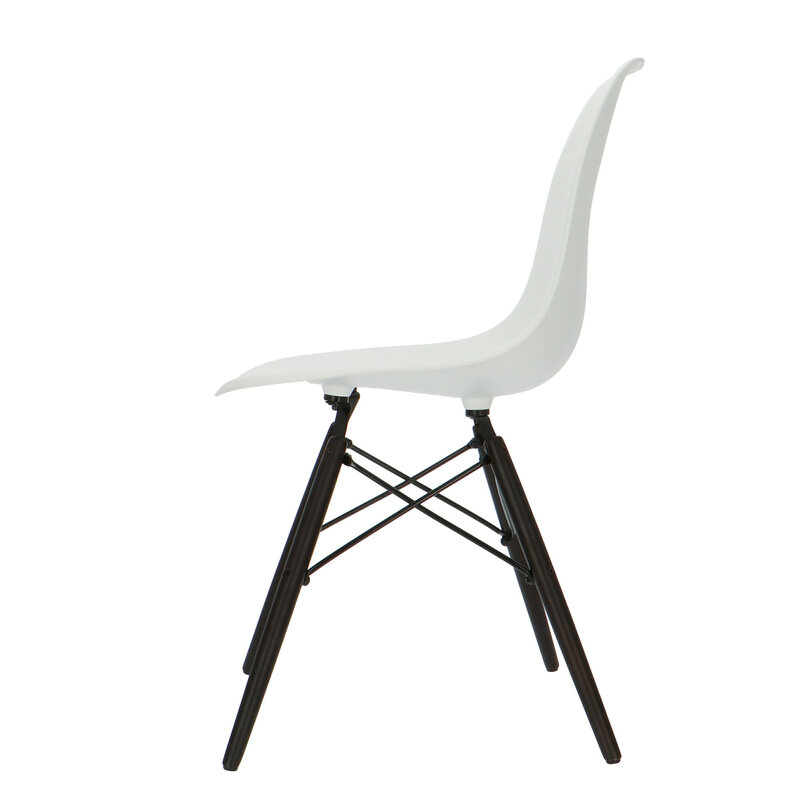 POPfurniture POP Chair DSW Dark Base White