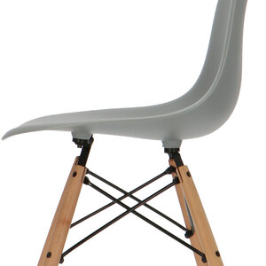 POPfurniture POP Stuhl DSW Grau