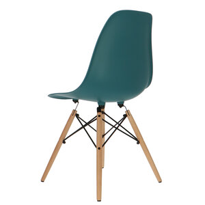 POPfurniture POP Stuhl DSW Petrolblau