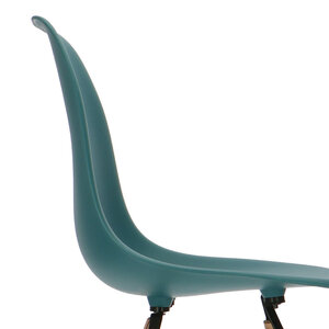 POPfurniture Chaise POP DSW Bleu Petrole