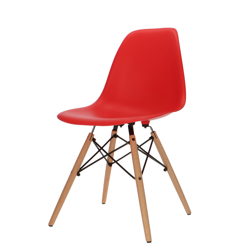 POPfurniture POP Chair DSW Red