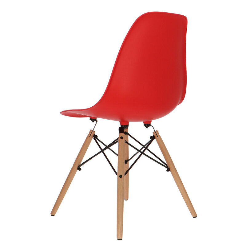 POPfurniture POP Stuhl DSW Rot