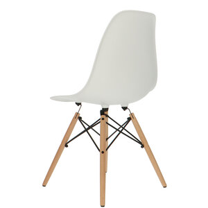 POPfurniture POP Stol DSW Vit