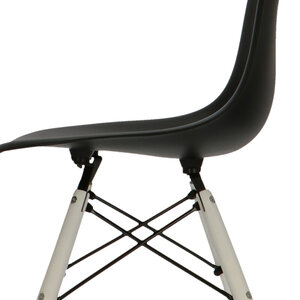 POP Chair DSW White Base Black POPfurniture POP Chair DSW White Base Black