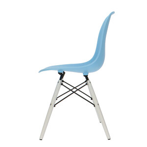 POP Stol DSW Hvid Chassis Blå POPfurniture POP Stol DSW Hvid Chassis Blå