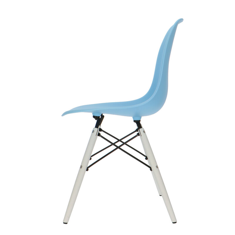 POP Chair DSW White Base Blue POPfurniture POP Chair DSW White Base Blue