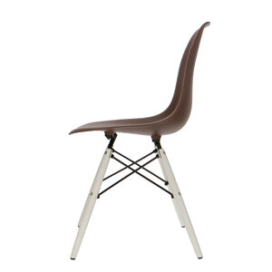 POP Chair DSW White Base Brown POPfurniture POP Chair DSW White Base Brown