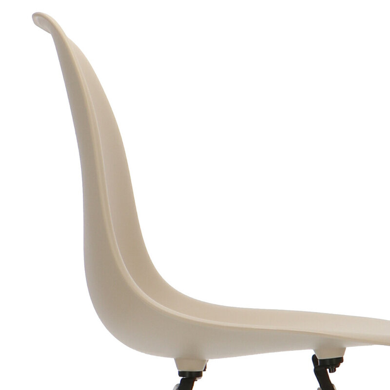 POP Stol DSW Hvid Chassis Greige POPfurniture POP Stol DSW Hvid Chassis Greige