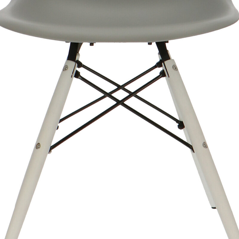 POP Chair DSW White Base Grey POPfurniture POP Chair DSW White Base Grey