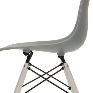 POP Stol DSW Vit Bas Grå POPfurniture POP Stol DSW Vit Bas Grå