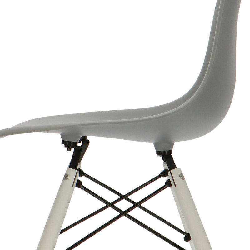 POP Stol DSW Vit Bas Grå POPfurniture POP Stol DSW Vit Bas Grå