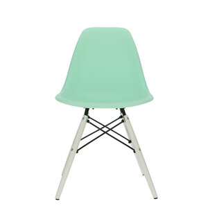 POPfurniture POP Chair DSW White Base Mint Green
